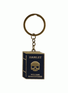 Метален ключодържател - Шекспир, Хамлет